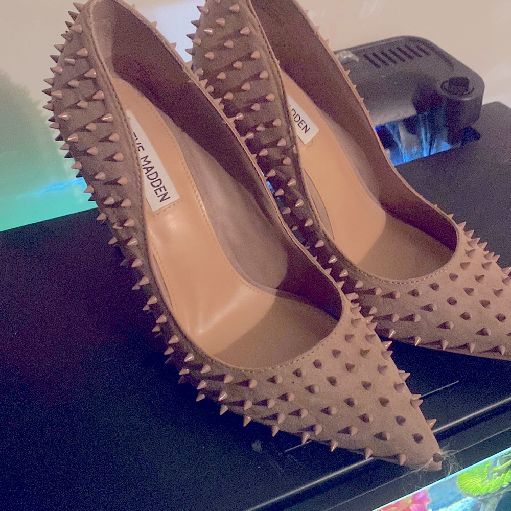 Steve Madden spike heels size 8.5 worn once